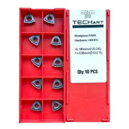 Płytki wieloostrzowe wkładki WCMX050308-UK łamacz wióra